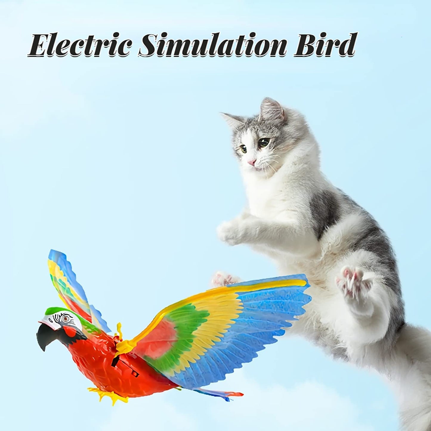 1+1 Gratis | KittyFrenzy™ - Automatisch bewegter Simulationsvogel [Letzter Tag Rabatt]
