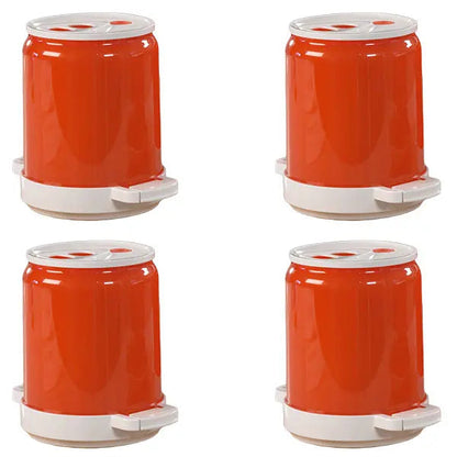 CrispEase™ - Mikrowellen-Speckkocher mit Spritzschutz & spülmaschinenfest