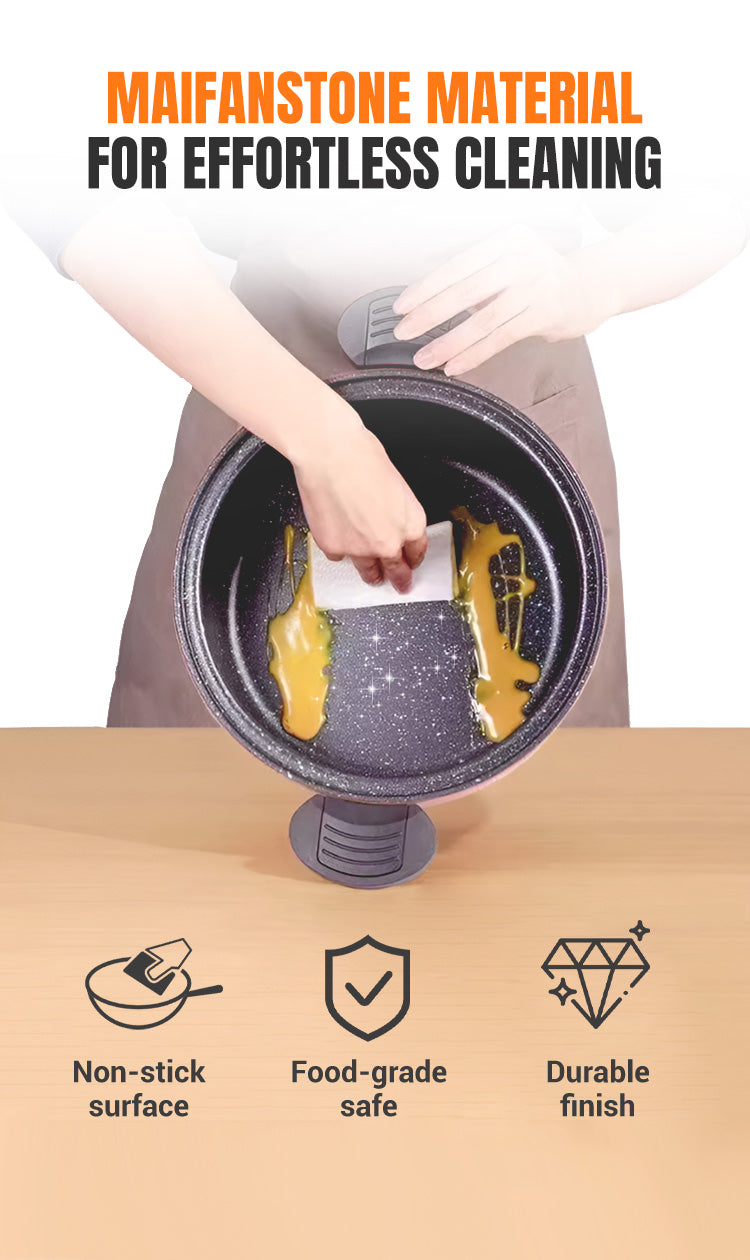 McRib™ Stone Mikro-Druckkochtopf - Kochgeschirr mit großer Kapazität