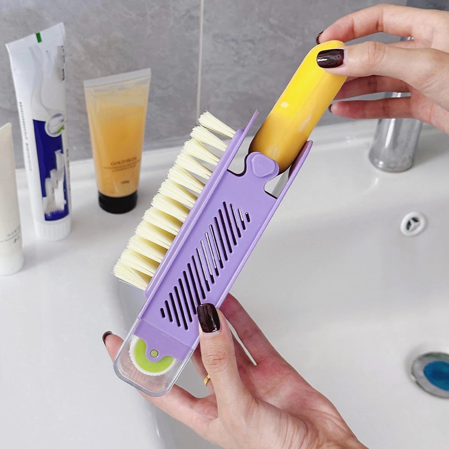 Larey™ - Multifunktionaler Seifenhalter & Schaumbox mit rutschfester Basis