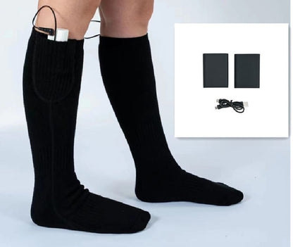 Nolan™ - Wiederaufladbare beheizbare Socken für ganztägige Wärme