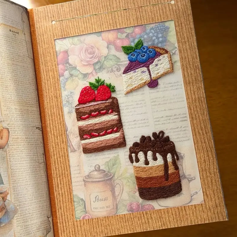 Culina™ - Besticktes spritzwassergeschütztes Rezeptbuch