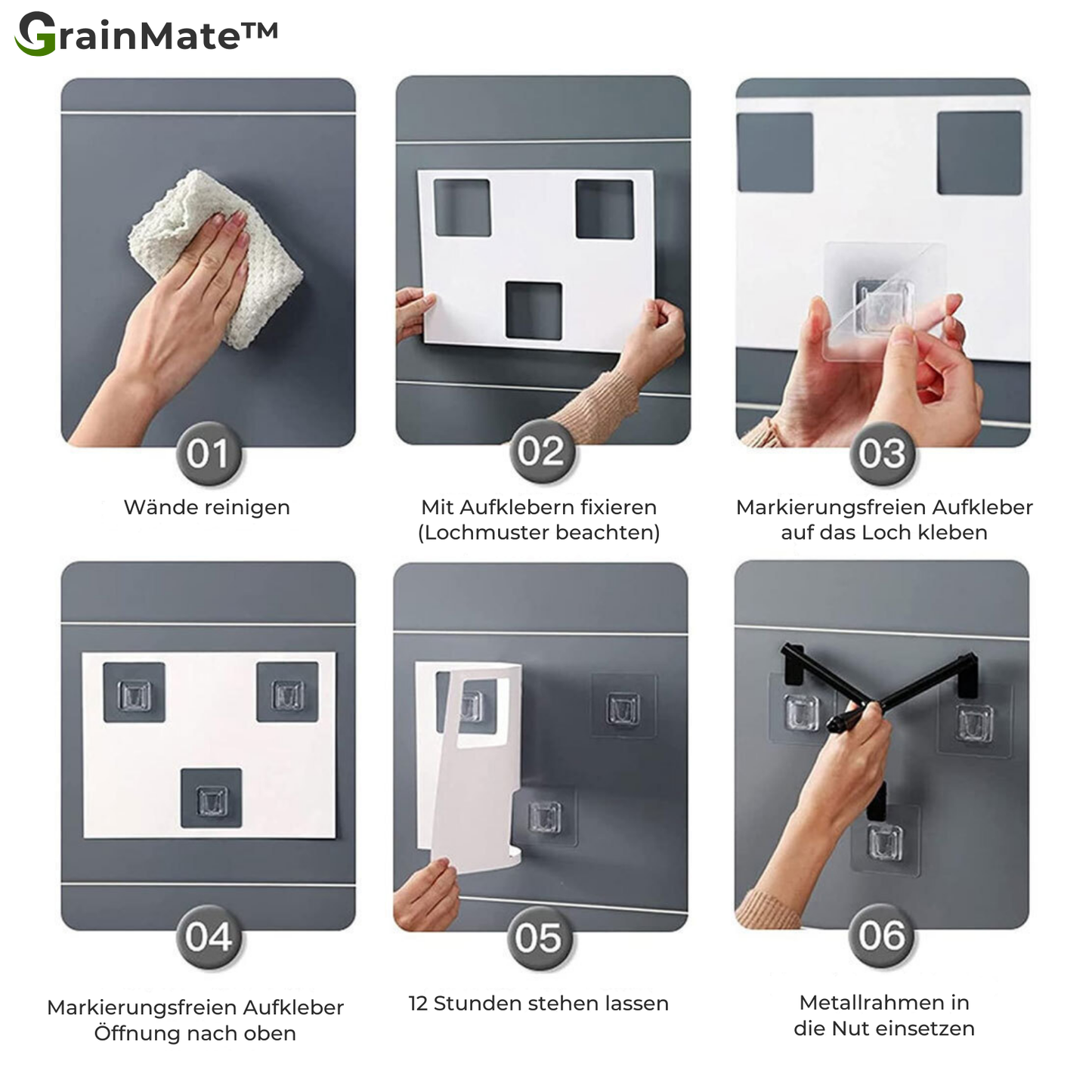 GrainMate™ - Wandmontierter rotierender Getreidespender