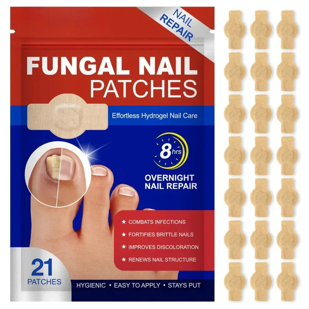 FungiCare™ - Einfach Anzubringende Nagelreparaturpflaster