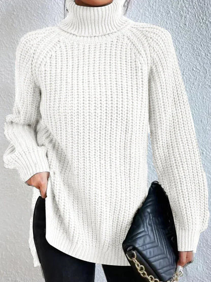 Cordula™ | Rollkragenpullover mit langen Ärmeln