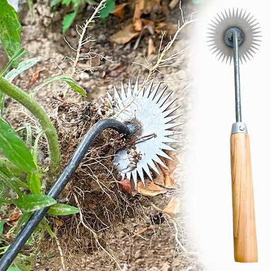 Weedra™ | Nachhaltige Sonnenblumenschaufel mit Holzgriff – Einfaches Jäten