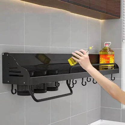 OrderlyNest™ - Küchen-Wandregal-Organizer