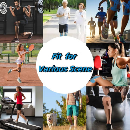 FlexiKnee™ - Vorgefertigte Kinesiologie-Streifen zur Schmerzlinderung und Bewegungsförderung