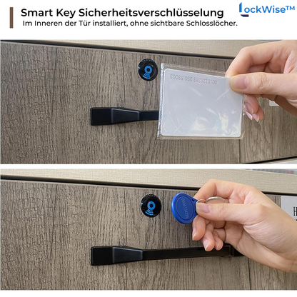 Elegantes RFID-Schrankschloss für sichere Türen und Schubladen