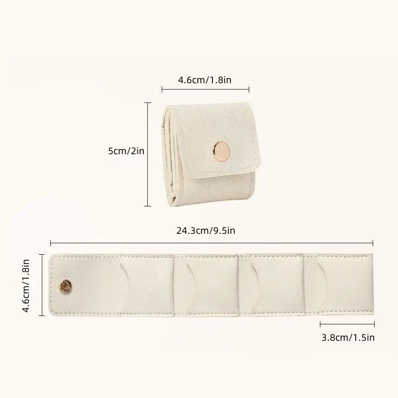 LumaLuxe™ - Kompakte Schmucktasche für verhedderungsfreien Glanz