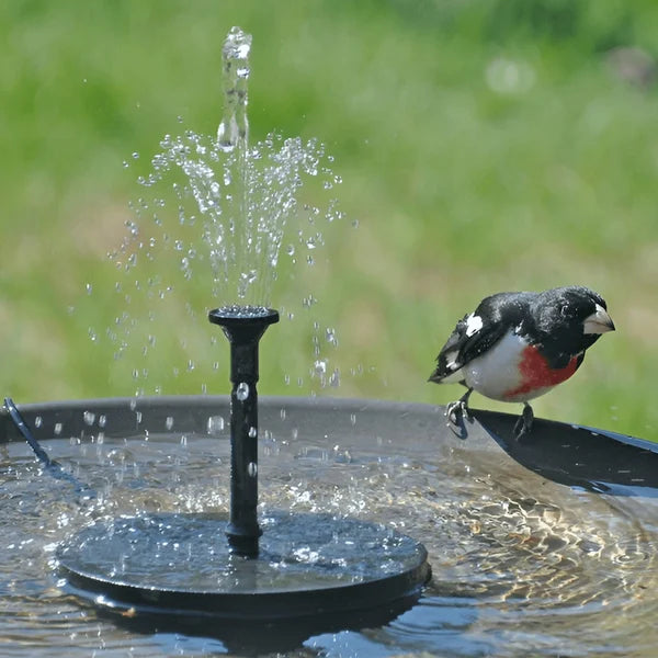 SunLuxe - Solarbetriebener Sofortbrunnen für mühelose Gartenoase