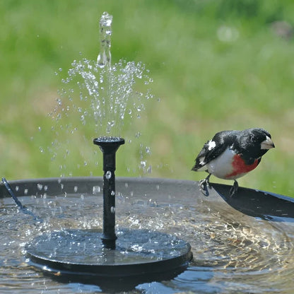 SunLuxe - Solarbetriebener Sofortbrunnen für mühelose Gartenoase