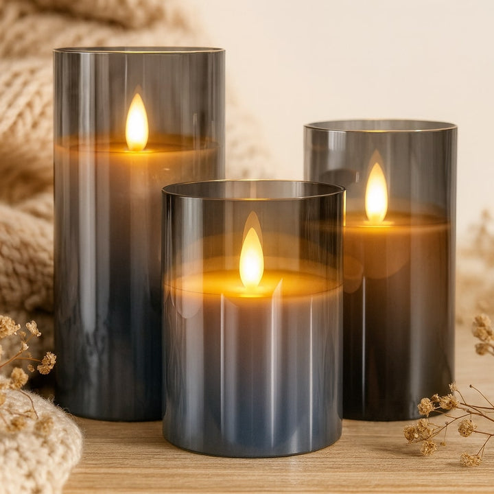 LumiCandle™ - Fernbedienbare LED-Flammenlose Kerzen