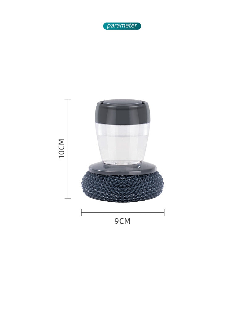 CleanerPro™ - Seifenspender-Handbürste für einfache Handreinigung