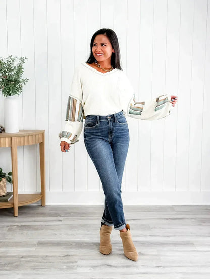 SleekLift™ | Tummy Control Gesäß straffende Jeans