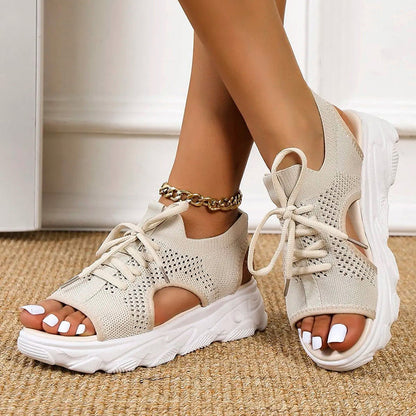 Elsinore™ | Wedge Slingback Sandalen für Frauen