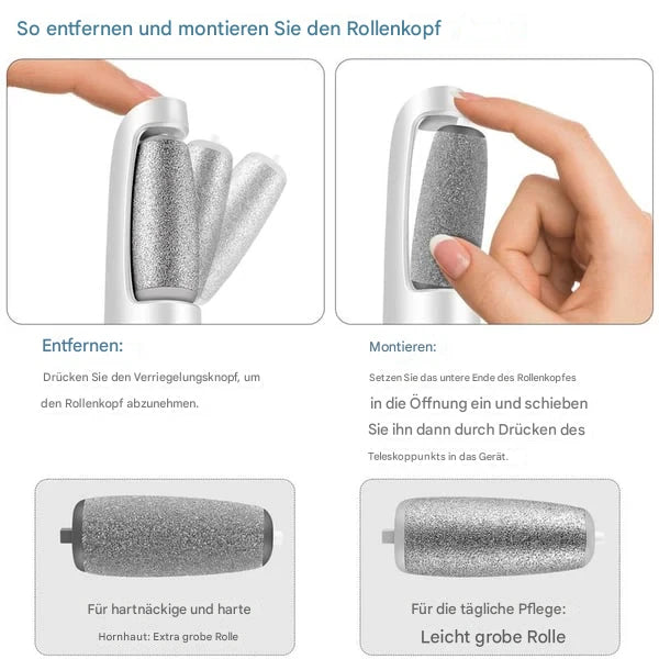 50% RABATT | ClearFeel™ - Elektrischer Hornhautentferner für seidig glatte Füße [Lezter Tag Rabatt]