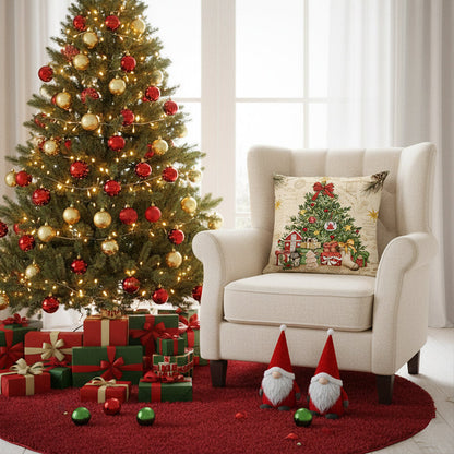 NordForm™ - Kuschelige Weihnachtskissenhülle