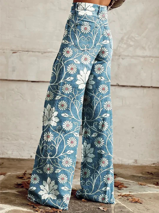 Emira™ | Hose mit hoher Taille und weitem Bein
