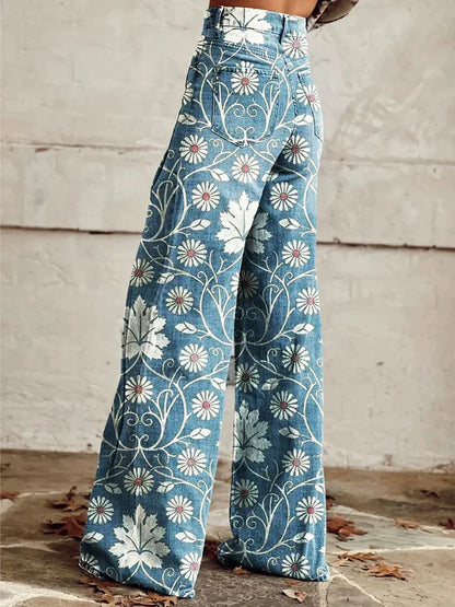 Emira™ | Hose mit hoher Taille und weitem Bein
