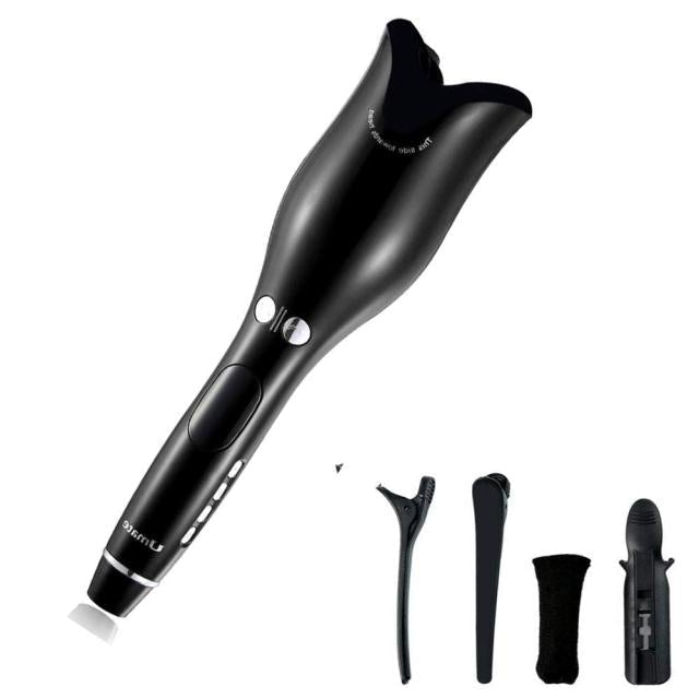 GlamCurl™ Keramischer, automatisch rotierender U-förmiger Lockenstab