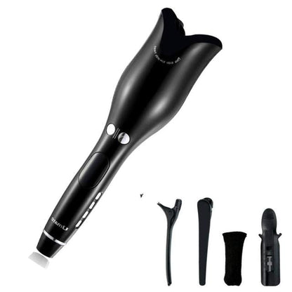 GlamCurl™ Keramischer, automatisch rotierender U-förmiger Lockenstab