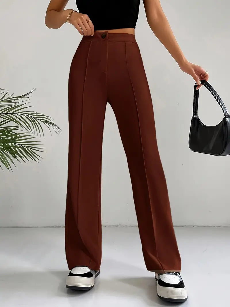 50% Rabatt | EleganzFit™ - Hochtaillierte Slim Fit Hose [Letzter Tag Rabatt]