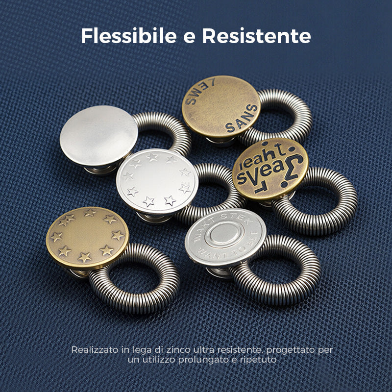 SpringLatch™ - Metallknopf-Verlängerung für Jeans