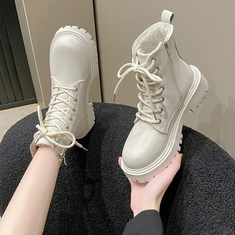 Warmova™ - Warm women's ankle boots with fleece lining 