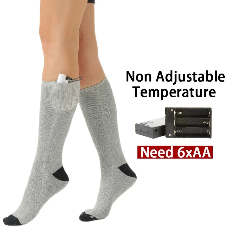 ThermaStep™ - USB Wiederaufladbare Elektrisch Beheizte Socken für den Außenbereich