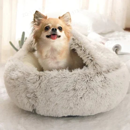 SnugPaws – Kuscheliges Plüschbett für Hunde & Katzen