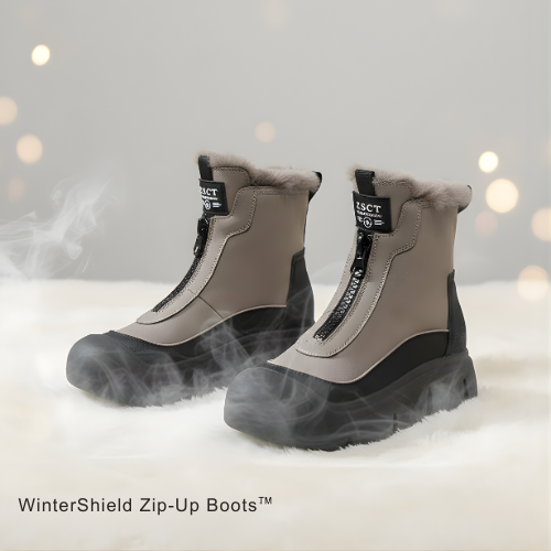 50% RABATT | WinterShield™ - Isolierte Reißverschluss-Winterstiefel [Lezter Tag Rabatt]