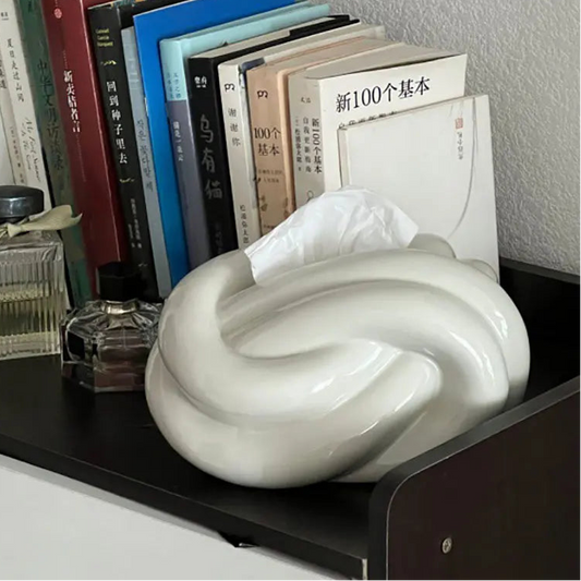 Moderner minimalistischer Taschentuchboxbezug für Wohnkultur