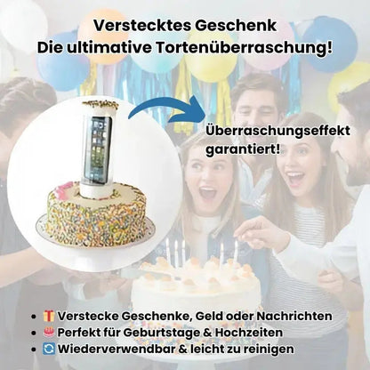 Überraschung Kuchenaufsatz für magische Feiermomente