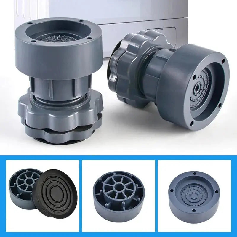 VibeGuard™ - Verstellbare Anti-Vibrations-Pads für Waschmaschinen