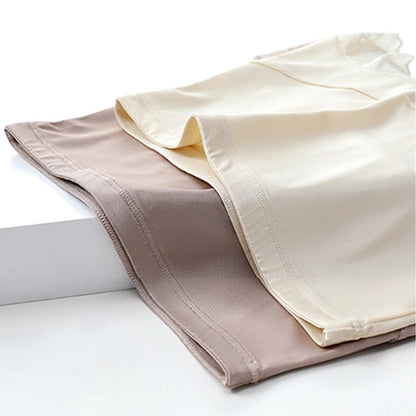 Heißer Stil Seidiges Höschen mit hoher Taille