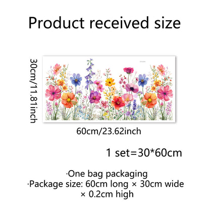 Petaluxe™ | Bunte Blumenaufkleber für Ihr Fenster!