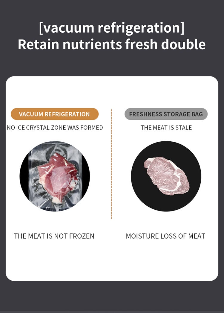 FreshSeal™ - Mini kabelloser Vakuumiergerät für Lebensmittel zur Frischeerhaltung