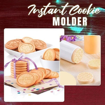 CookieArt™ - Antihaft Backstempel- und Ausstecherset für lustiges Backen
