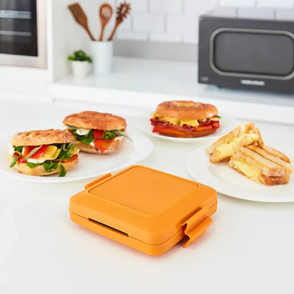 Kompakter Mikrowellen-Toastie-Sandwichmaker für schnelle Snacks