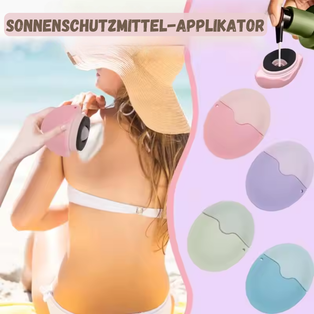 Silikon-Sonnenschutz und Lotionroller für einfache Hautpflege