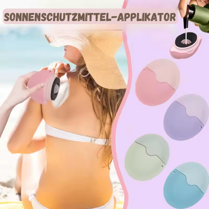Silikon-Sonnenschutz und Lotionroller für einfache Hautpflege