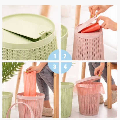 TerraTrash™ - Umweltfreundlicher Mülleimer mit integriertem Beutelhalter