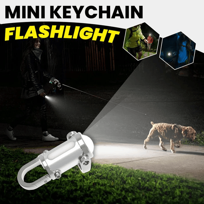 LumiCore™ - Ultrahelle wasserdichte Mini-Schlüsselanhänger-Taschenlampe