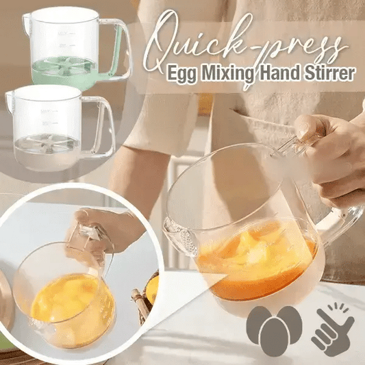 QuickMix™ – Schneller Eiermixer für mühelose Frühstücksvorbereitung
