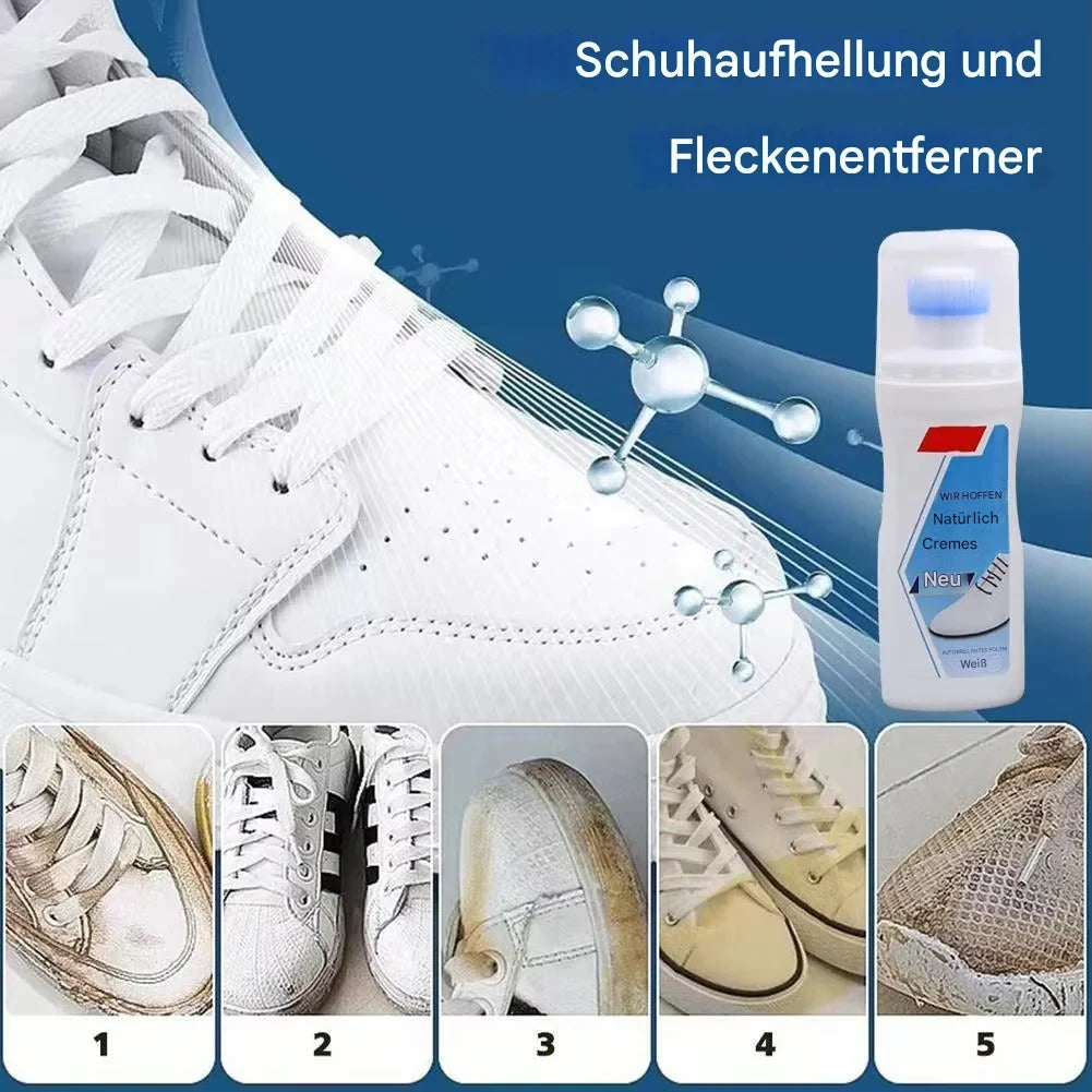 Weiße Sneaker-Reinigungsbürste – stellt Helligkeit schnell wieder her