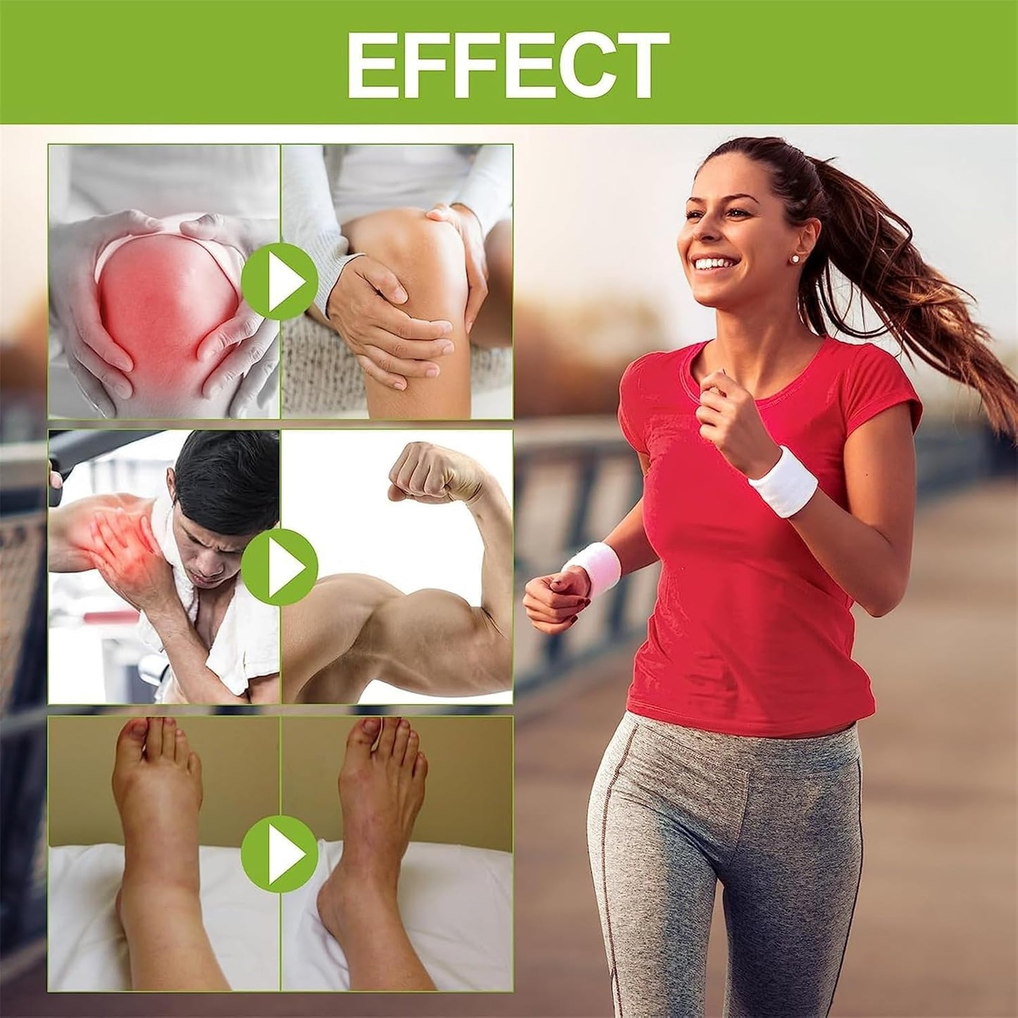 Schnell wirkendes natürliches Schmerzgel für Gelenk- und Muskelkomfort