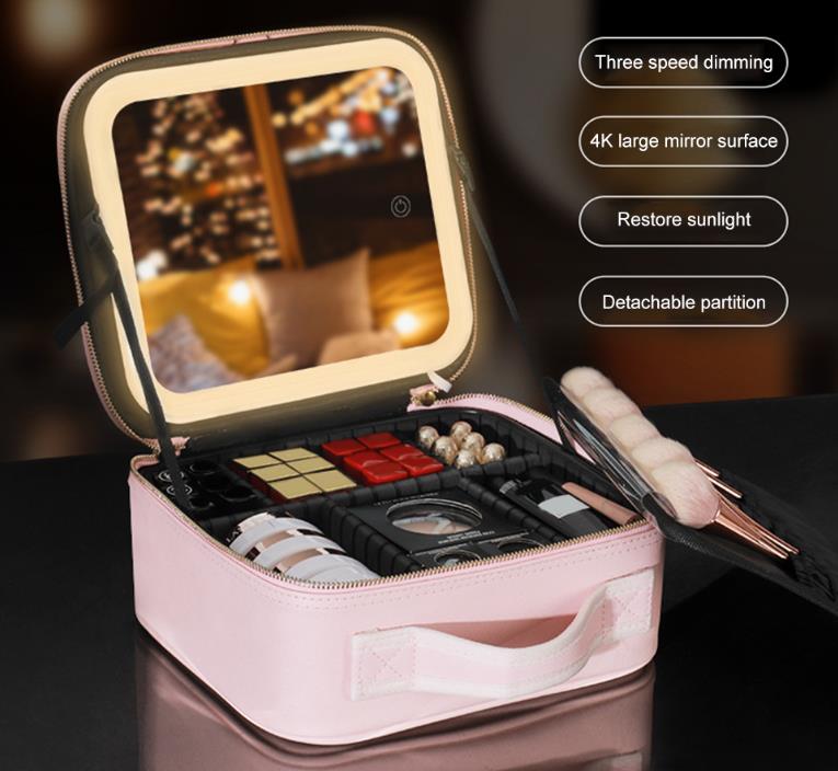 GlamJourney™ Stilvolle Reise-Make-up-Tasche