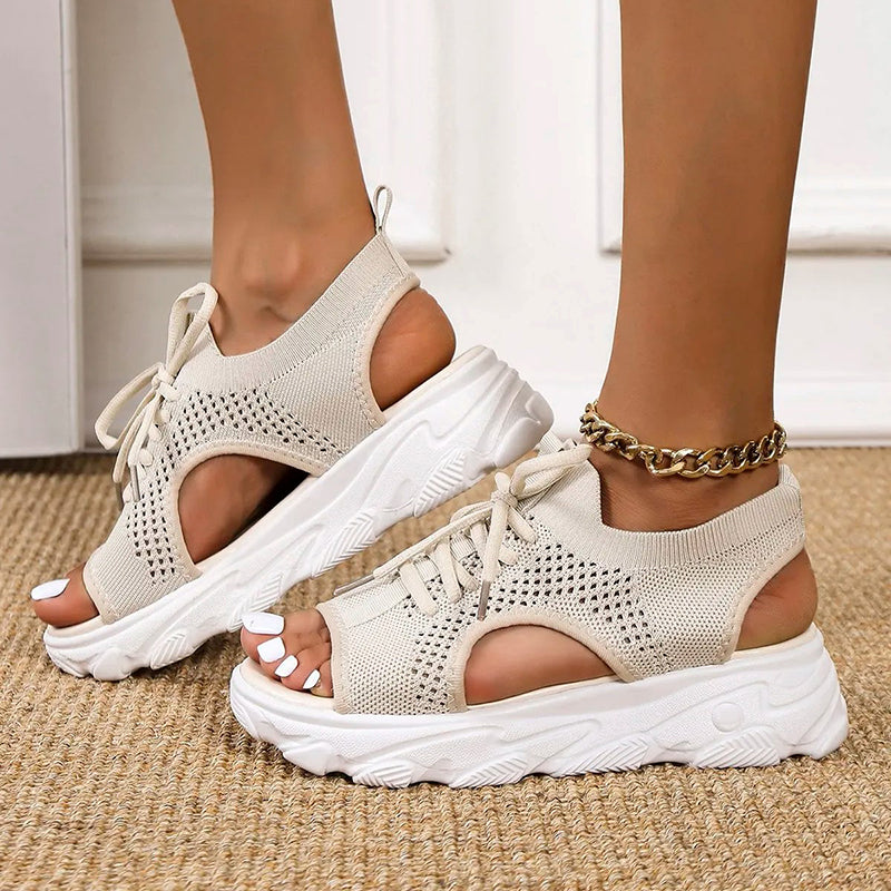 Elsinore™ | Wedge Slingback Sandalen für Frauen