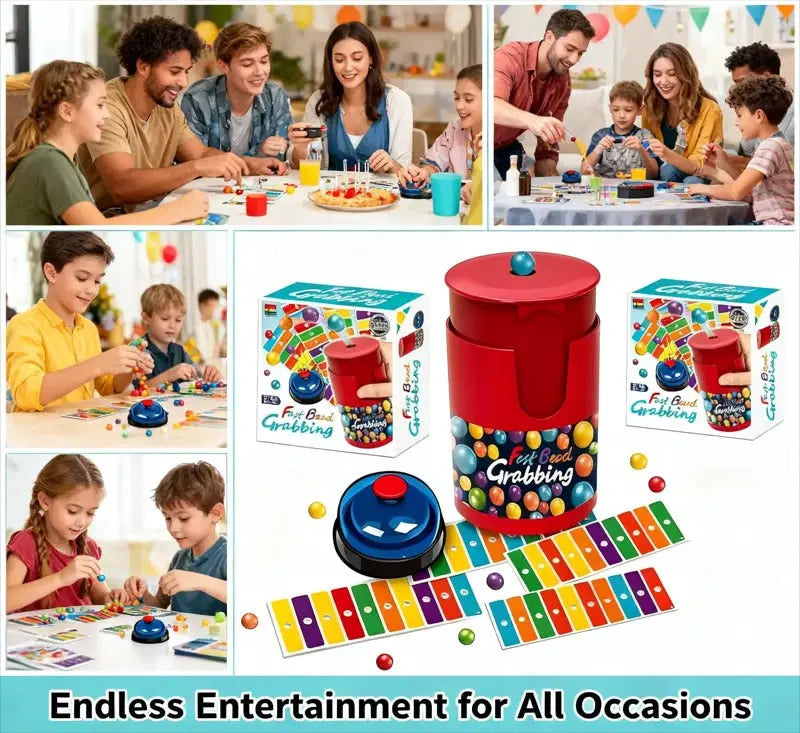 GameNest™ - Grab Bingo Farbzuordnungsspiel für geselligen Spaß